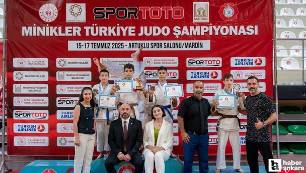 Altındağ Belediyesi Spor Kulübü'nün minik judocuları dereceye girdi