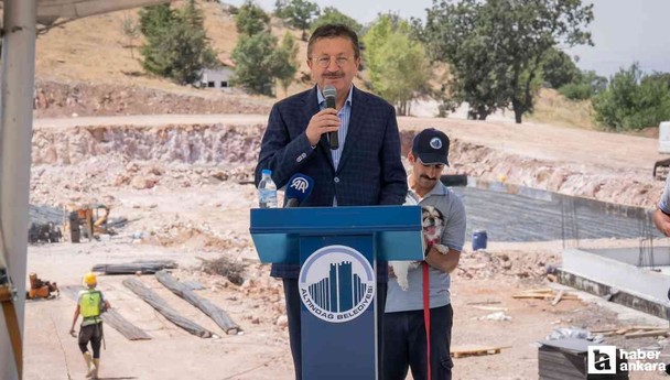 Başkan Tiryaki "Sokak Hayvanları Yaşam ve Rehabilitasyon Merkezi"nin temel atma törenine katıldı