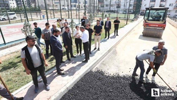 Sincan Belediyesi mahalle mahalle yolları yeniliyor