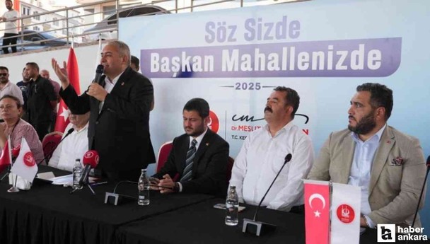 Keçiören Belediyesi mahalle buluşmalarını başlattı