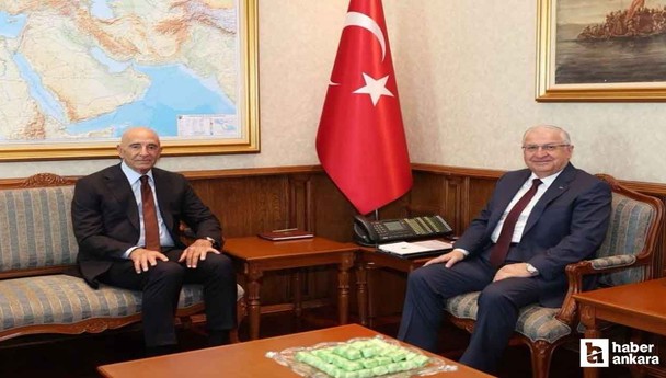 Bakan Güler, ABD'nin Ankara Büyükelçisi Barrack'la görüştü
