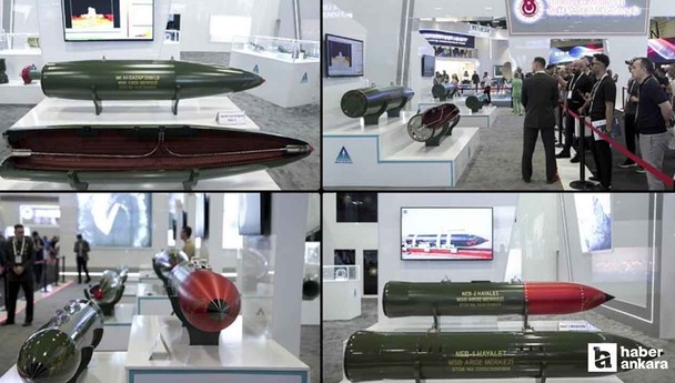 IDEF 2025'te bir ilk: GAZAP ve HAYALET uçak bombaları sergilendi!