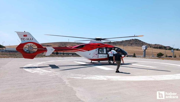 Elini kıyma makinesine kaptıran çocuk Ankara'ya sevk edildi