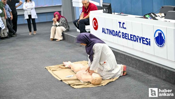 Altındağ Belediyesi'nden afet ve acil durumlara hazırlık!