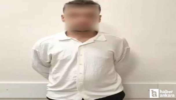 Pursaklar'da trafikte döner bıçağı gösteren sürücü gözaltına alındı