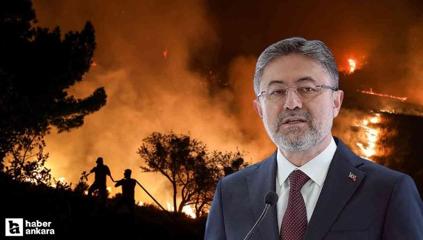 Bakan Yumaklı 7 ildeki orman yangınlarının tamamen kontrol altına alındığını açıkladı