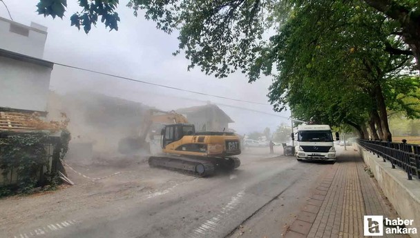 Altındağ Belediyesi metruk yapıları yıkmaya devam ediyor