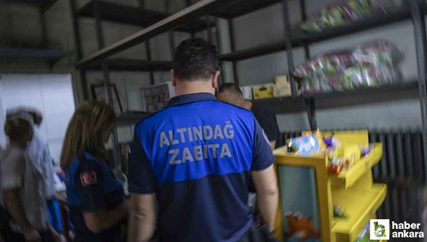 Altındağ Belediyesi zabıta ekipleri ilçedeki okul kantinlerini denetledi