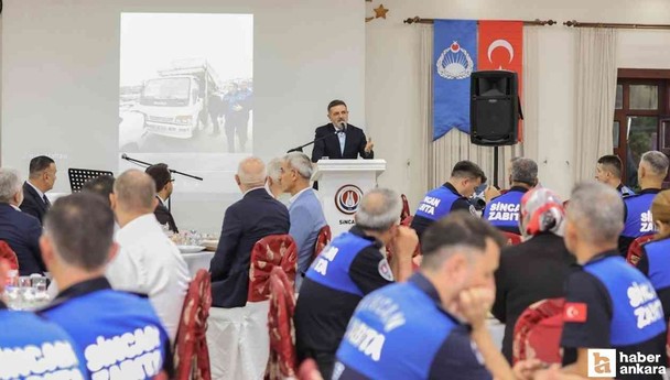 Sincan Belediyesi, Zabıta Haftası'na özel yemek programı düzenledi