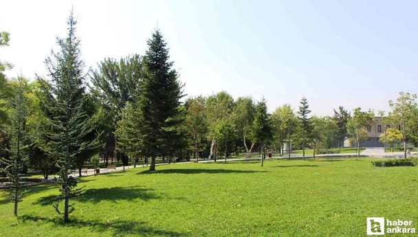 Mamak'taki bu parkın içinde yok yok! Ankara’nın en eski parklarından biri