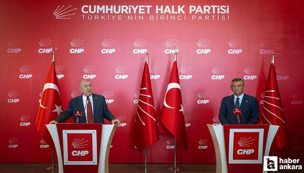 CHP Genel Başkanı Özgür Özel, Ümit Özdağ ile Ankara'da görüştü