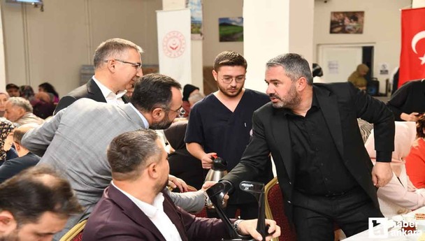 Pursaklar Belediye Başkanı Çetin gaziler ve aileleriyle buluştu