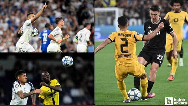 Şampiyonlar Ligi 6 maçla başladı