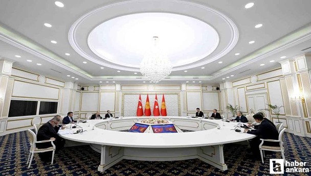 Cumhurbaşkanı Yardımcısı Yılmaz, Kasımaliyev ile görüştü