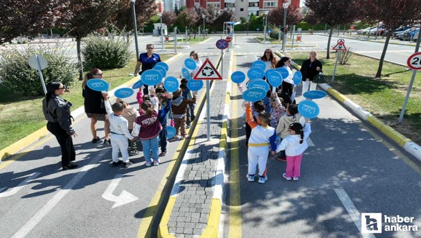 Etimesgut Belediyesi'nden Eryaman Trafik Eğitim Parkı'nda Avrupa Hareketlilik Haftası etkinliği