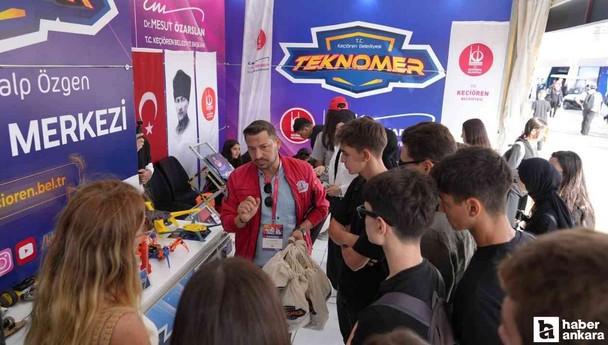 Keçiören Belediyesi TeknoFest25 İstanbul'da ziyaretçilerini ağırlıyor
