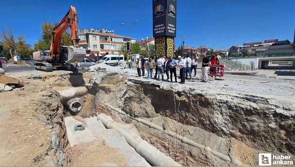 ASKİ, Keçiören Etlik Mahallesi'ne yeni atık su ve yağmur suyu hattı yapıyor