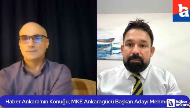 Ankaragücü Başkan adayı Mehmet Nazlı, Haber YouTube kanalında açıklamalar yaptı