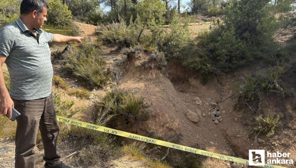 DEAŞ'lıların öldürdüğü Ankaralı servis şoförü Aslan'ın gömüldüğü yer görüntülendi
