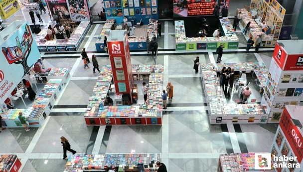 22. Ankara Kitap Fuarı düzenlenen törenle kapılarını açtı