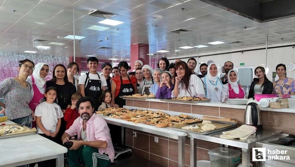 Etimesgut Belediyesi'nden festival kapsamında Dünya İçin Ekmek atölyesi