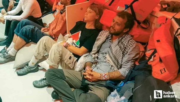 İsrail'in elindeki 42 aktivist açlık grevine başladılar