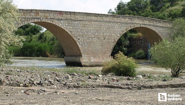 Yüzlerce yıldır ayakta! Ankara’nın tarihi taş köprüsü!