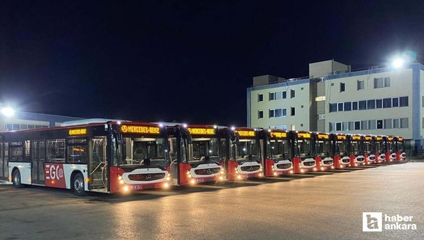 EGO'dan Başkent Ankara'ya 12 yeni otobüs!