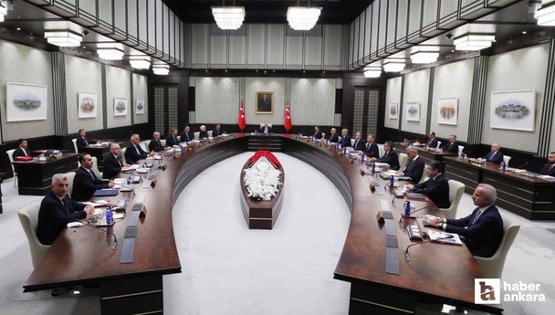 Bugün kabine toplantısı var mı, saat kaçta?