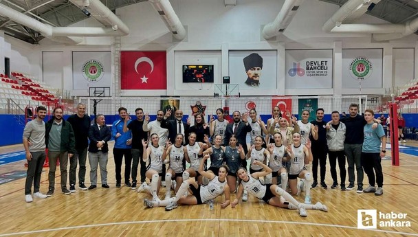 Etimesgut Belediyesi Voleybol Takımı galibiyet serisini sürdürüyor