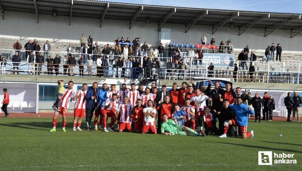 Kahramankazan Belediyespor taraftarı önünde kazandı