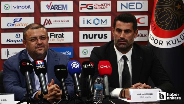 Gençlerbirliği'nde Volkan Demirel için imza töreni düzenlendi