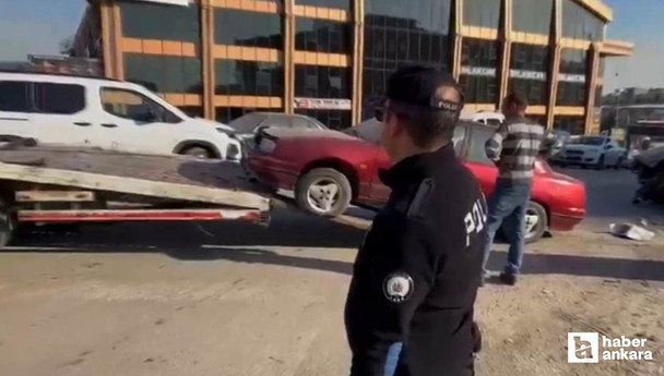 İvedik Sanayi Bölgesi'nde 29 atıl araç yerlerinden kaldırıldılar