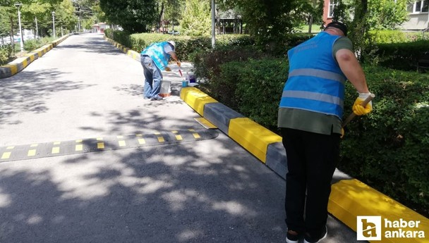 Başkentte denetimli serbestlik hükümlüleri bazı okullarda temizlik çalışması gerçekleştirdi