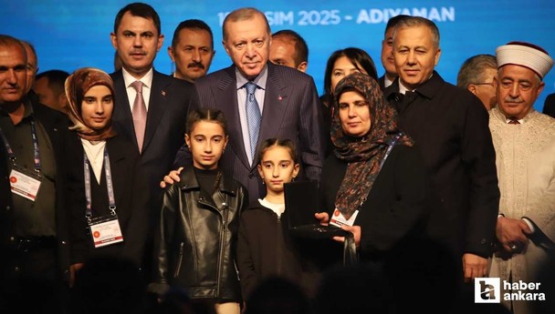 Cumhurbaşkanı Erdoğan: Saatte 23, günde 550 yeni konut inşa ediyoruz