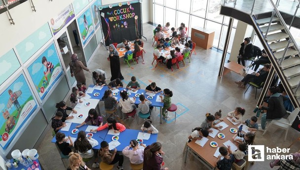 Keçiören Belediyesi, çocuklar için Workshop etkinliği düzenledi