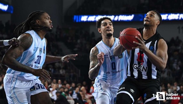 Türk Telekom, BKT Avrupa Kupası'nda Beşiktaş'a mağlup oldu