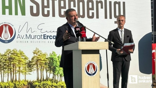 Sincan Belediyesi'nden Yeşil Vatan Seferberliği:  Fidanlar toprakla buluştu!