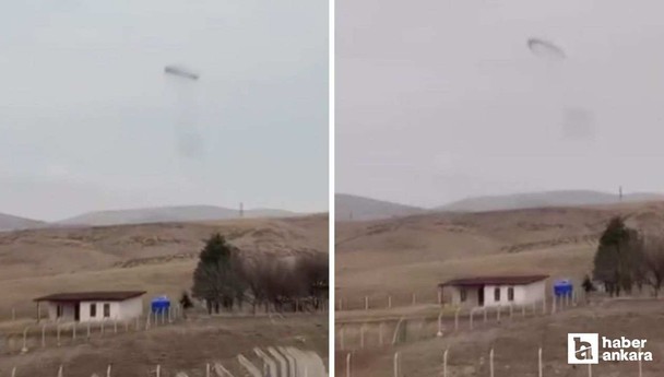 Gölbaşı'nda sığırcık kuşlarının dansı büyüledi