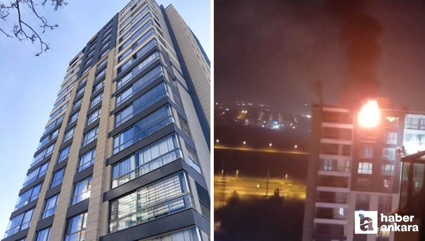 Etimesgut'ta yangında mahsur kalan ev sahibi hayatını kaybetti