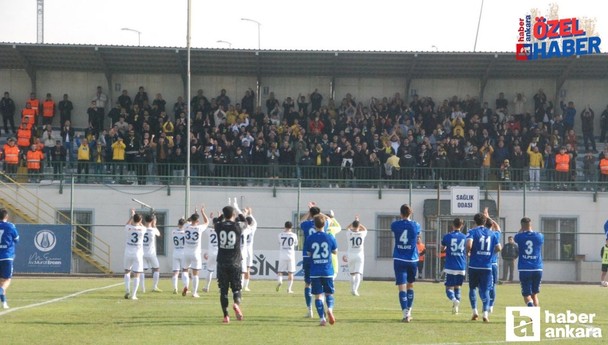 Maçtan notlar: Sincan’da her 2 takım da alkışlandı