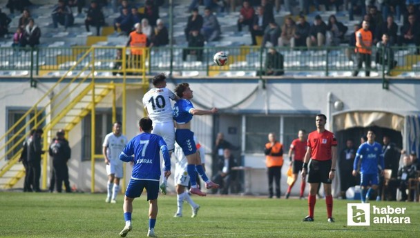 Sincan Belediyesi Ankaraspor, evinde Ankaragücü'nü 2-1 yendi