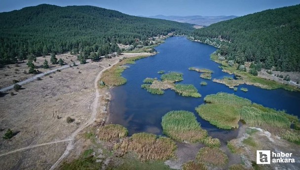 Türkiye'nin 23. tabiat parkı Ankara merkeze 110 km mesafede bulunuyor
