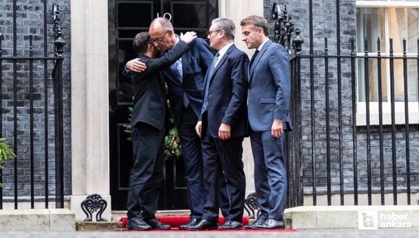 Zelenskiy Londra'da yapılan görüşmeden sonra barış için umutlu konuştu