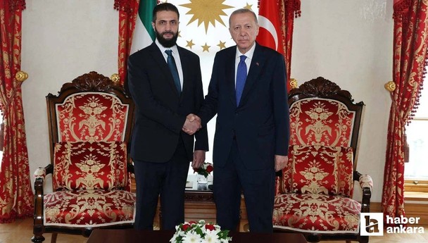 Suriye Devlet Başkanı Şara'dan Cumhurbaşkanı Erdoğan’a teşekkür