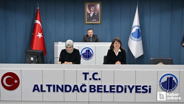 Altındağ Belediyesi'nde yılın ilk Meclis Toplantısı yapıldı