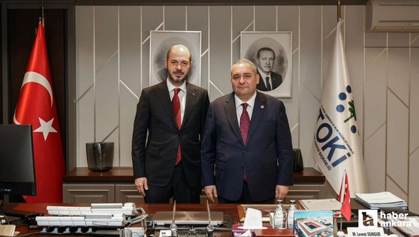Başkan Mesut Özarslan, TOKİ Başkanı Sungur ile Keçiören'i görüştü