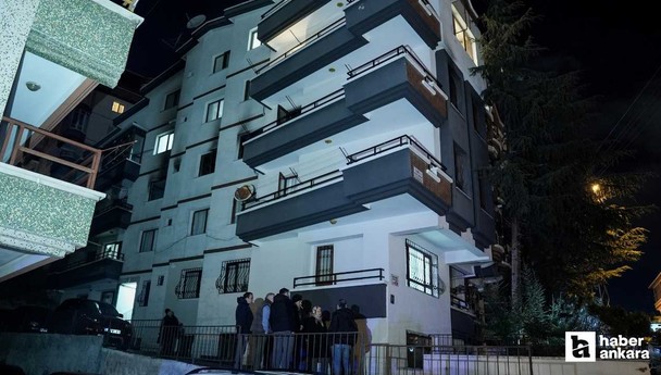 Keçiören'de eşiyle tartışan şahsın evde yangın çıkardığı iddia edildi