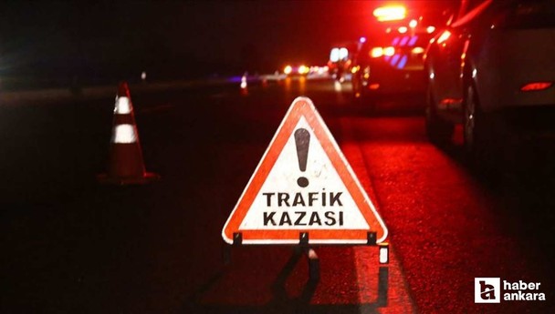Keçiören'de iki aracın çarpıştığı kazada 1 kişi yaralandı