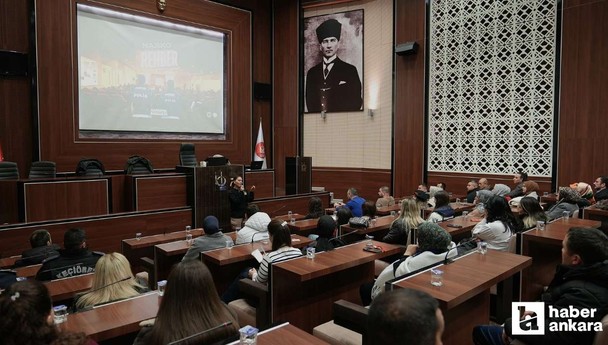 Keçiören Belediyesi'nden personeline 'Narko Rehber' eğitimi